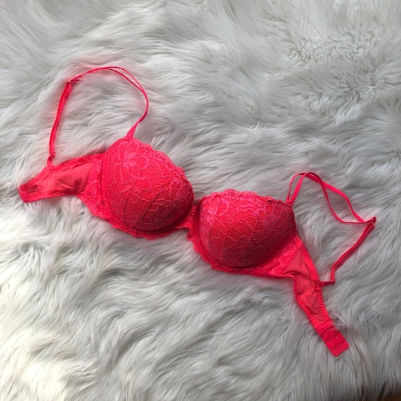 PINK Victoria's Secret Other - Victoria Secret PINK bright pink Bra 34DD
